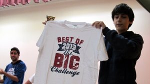 Miguel Rodríguez primer premio no concurso Big Challenge